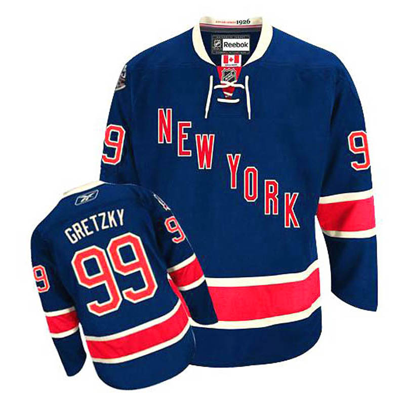 Wayne Gretzky New York Rangers #99 Third Ice Hockey Jersey