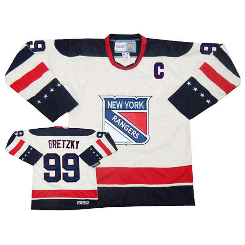 Wayne Gretzky New York Rangers #99 Winter Classic Ice Hockey Jersey