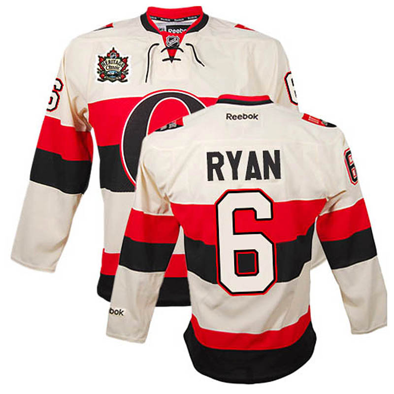 Bobby Ryan Ottawa Senators #6 2014 Heritage Classic Ice Hockey Jersey