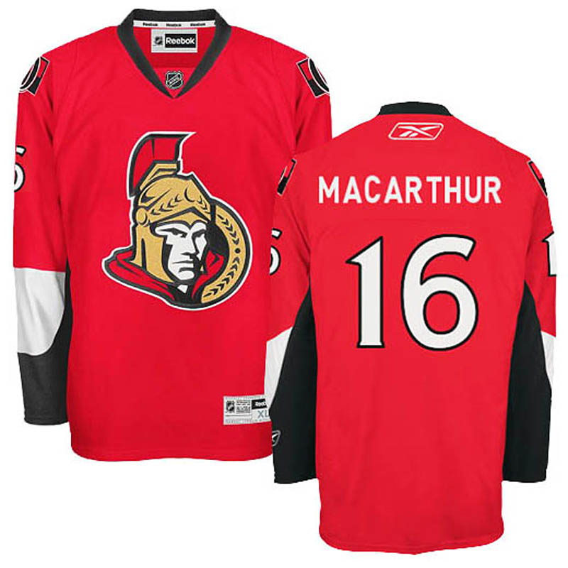 Clarke MacArthur Ottawa Senators #16 Home Ice Hockey Jersey