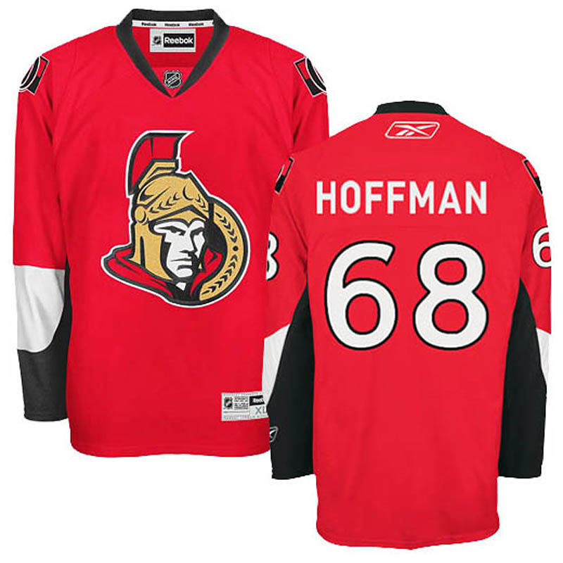 Mike Hoffman Ottawa Senators #68 Home Ice Hockey Jersey