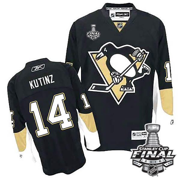 Chris Kunitz Pittsburgh Penguins #14 2016 Stanley Cup Black Home Jersey