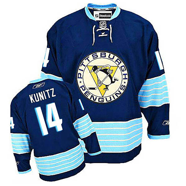 Chris Kunitz Pittsburgh Penguins #14 2016 Stanley Cup Blue Third Jersey