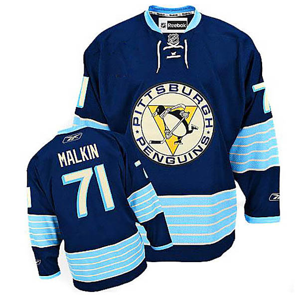 Evgeni Malkin Pittsburgh Penguins #71 2016 Stanley Cup Blue Third Jersey