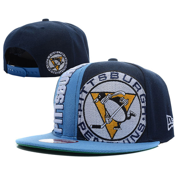 Pittsburgh Penguins New Era Light Blue 9FIFTY Adjustable Hat