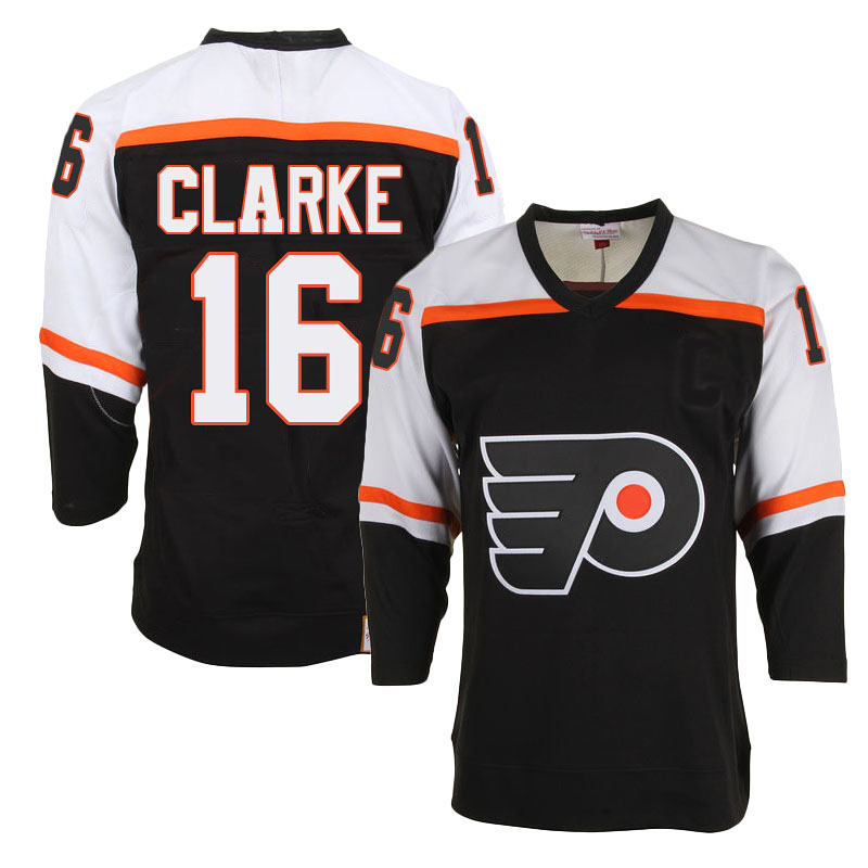 Bobby Clarke Philadelphia Flyers #16 Ice Hockey Jersey