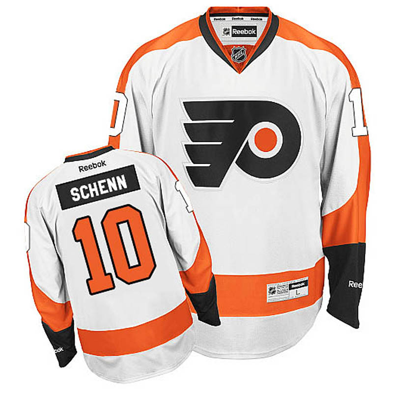 Brayden Schenn Philadelphia Flyers #10 Away Ice Hockey Jersey