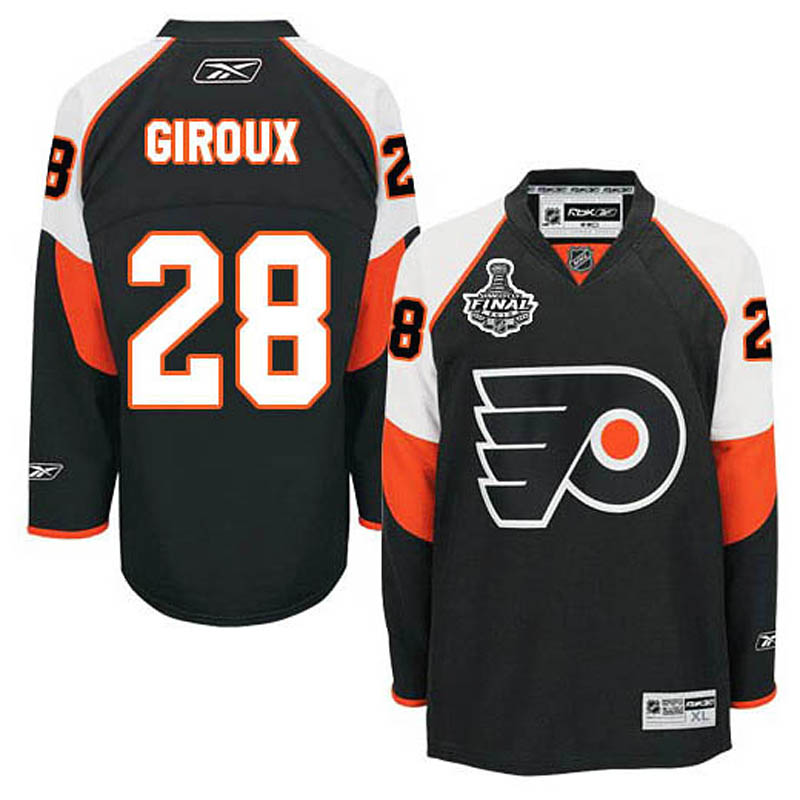 Claude Giroux Philadelphia Flyers #28 Third Stanley Cup Finals Ice Hockey Jersey