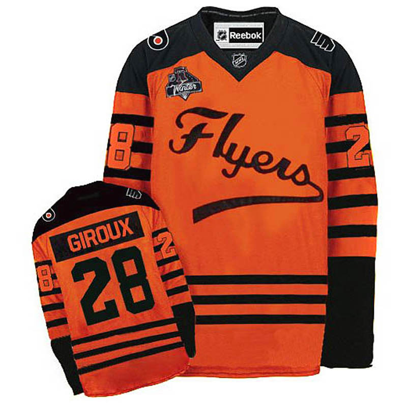 Claude Giroux Philadelphia Flyers #28 2012 Winter Classic Ice Hockey Jersey