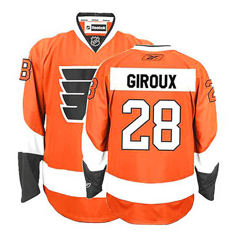 Claude Giroux Philadelphia Flyers #28 Home Ice Hockey Jersey