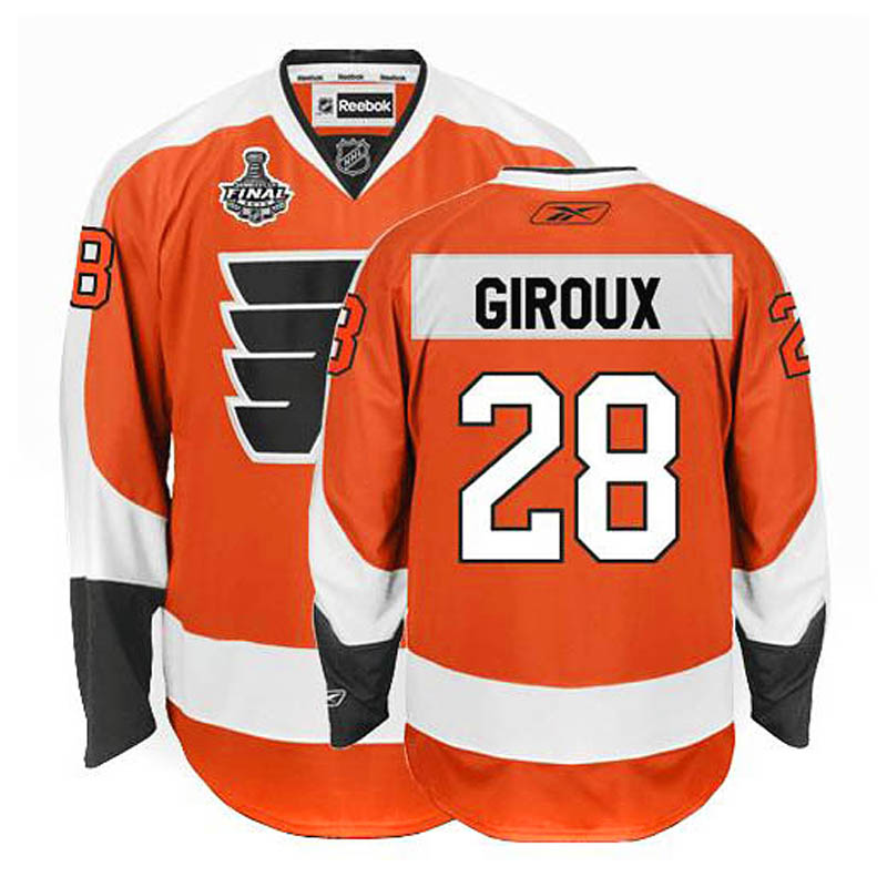 Claude Giroux Philadelphia Flyers #28 Home Stanley Cup Finals Ice Hockey Jersey