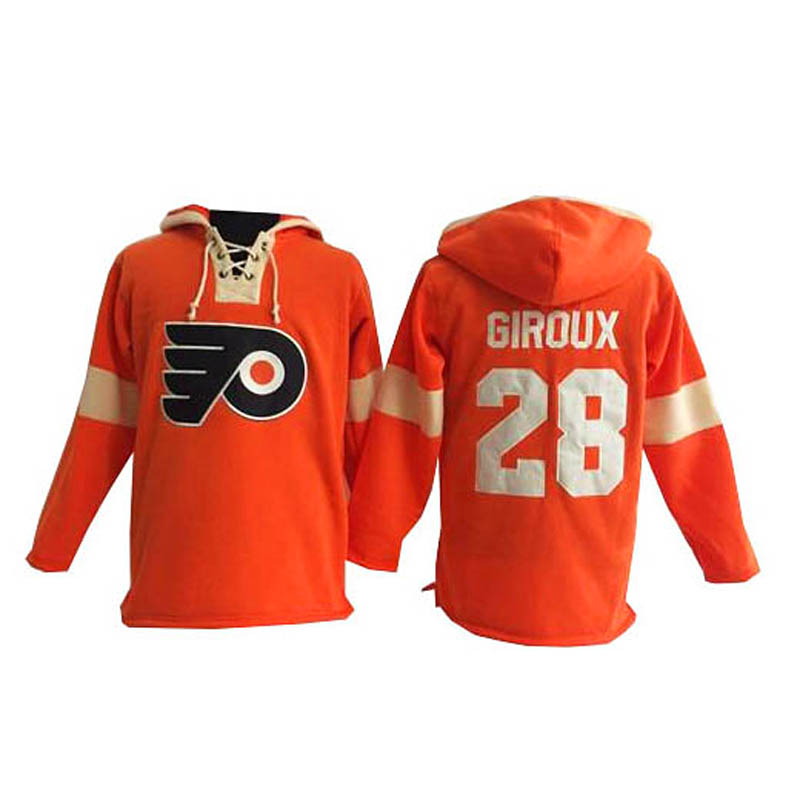 Claude Giroux Philadelphia Flyers #28 Pullover Hoodie Ice Hockey Jersey