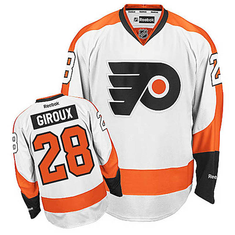 Claude Giroux Philadelphia Flyers #28 Away Ice Hockey Jersey