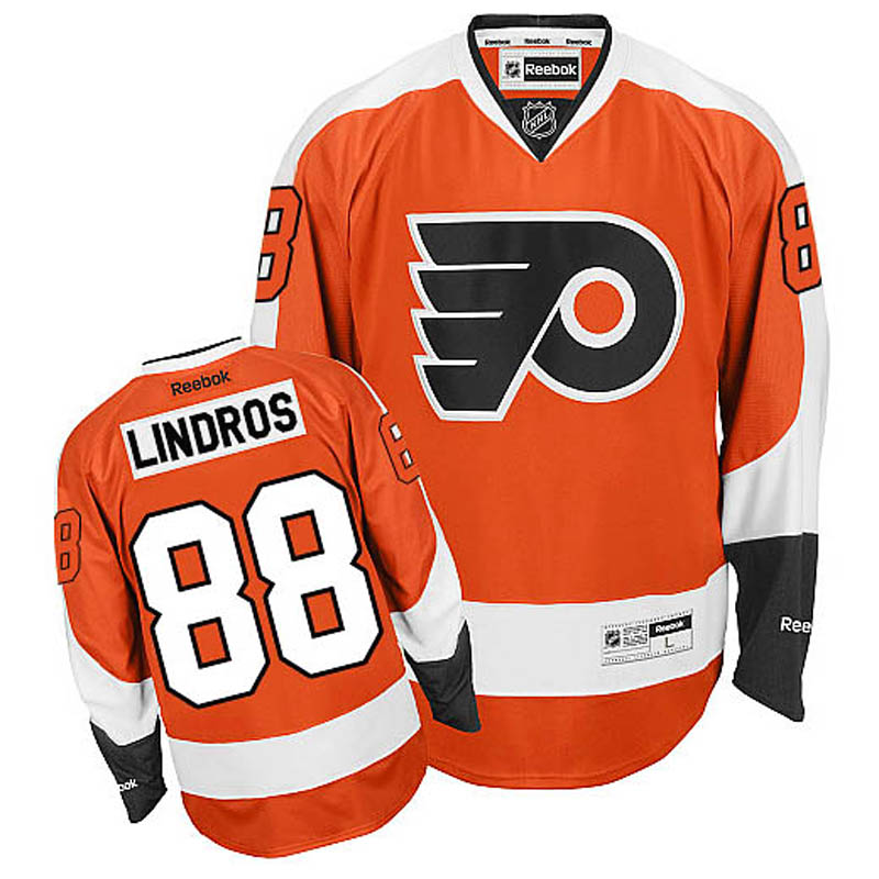 Eric Lindros Philadelphia Flyers #88 Home Ice Hockey Jersey