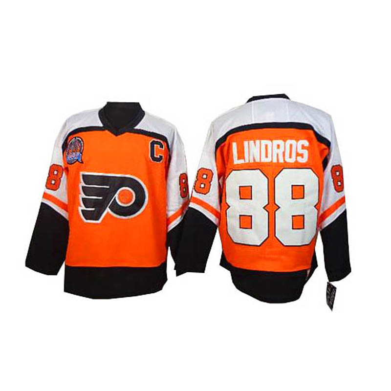 Eric Lindros Philadelphia Flyers #88 Throwback Ice Hockey Jersey