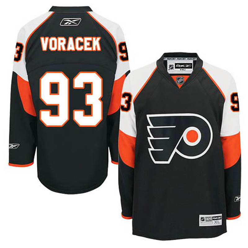 Jakub Voracek Philadelphia Flyers #93 Third Ice Hockey Jersey