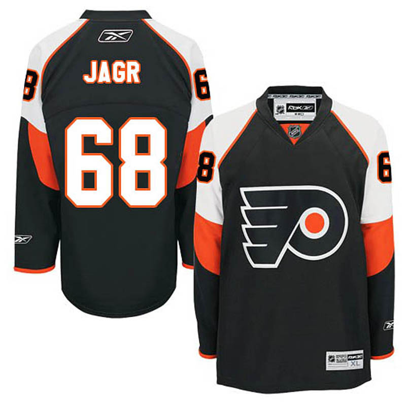 Jaromir Jagr Philadelphia Flyers #68 Third Ice Hockey Jersey