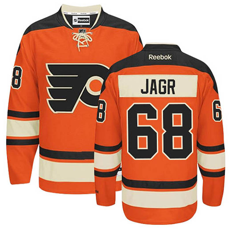 Jaromir Jagr Philadelphia Flyers #68 New Third Ice Hockey Jersey