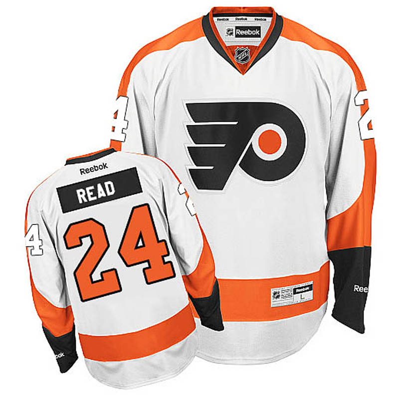 Matt Read Philadelphia Flyers #24 Away Ice Hockey Jersey