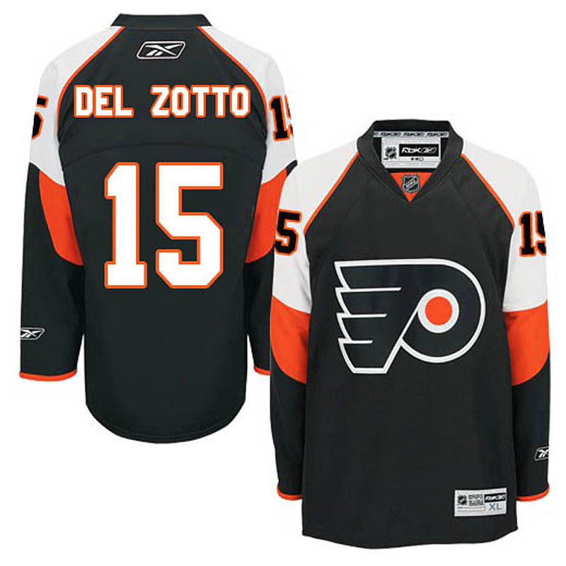 Michael Del Zotto Philadelphia Flyers #15 Third Ice Hockey Jersey