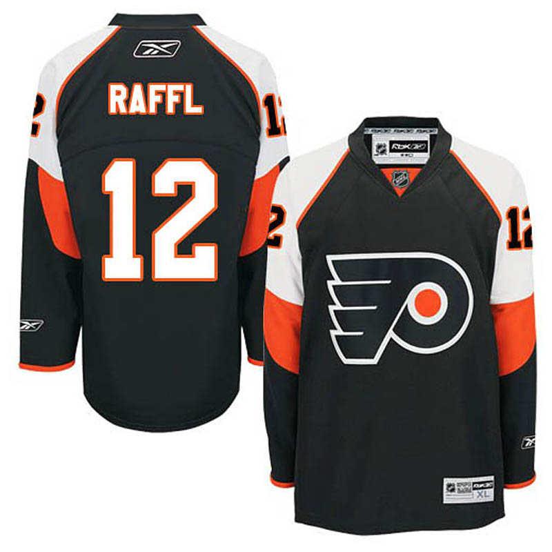 Michael Raffl Philadelphia Flyers #12 Third Ice Hockey Jersey