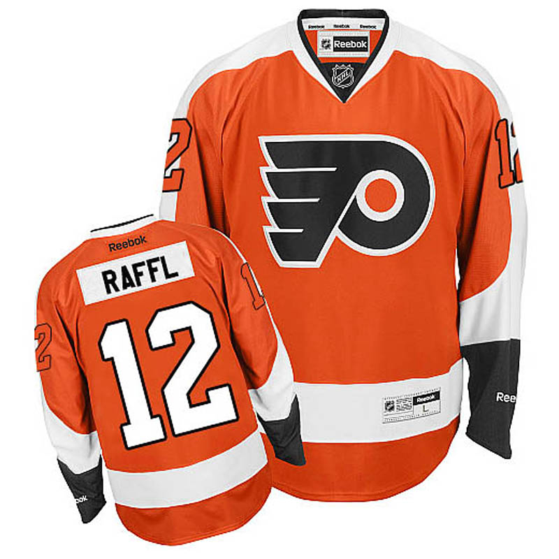 Michael Raffl Philadelphia Flyers #12 Home Ice Hockey Jersey