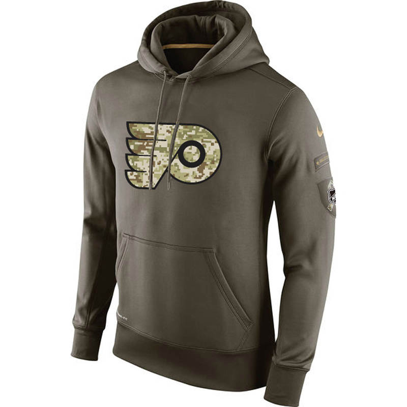 Flyers Olive KO Performance Hoodie