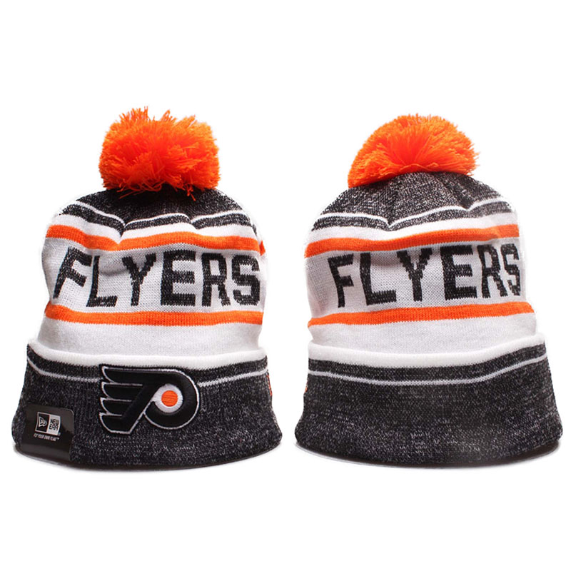 Philadelphia Flyers 2017 Stadium Series Knit Hat With Pom Beanies Orange/White