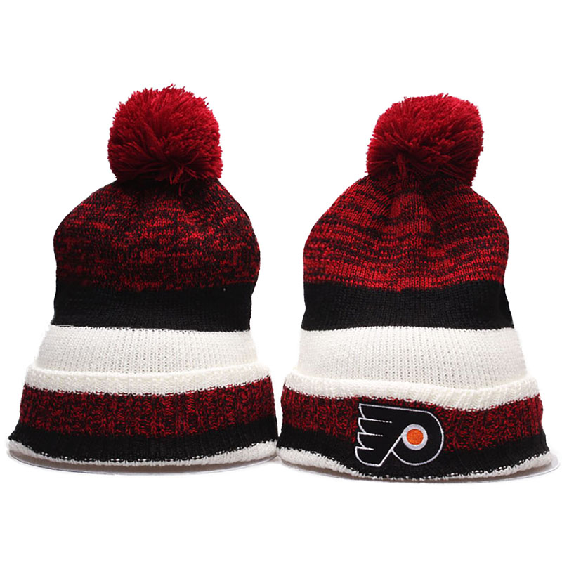 Philadelphia Flyers 2017 Stadium Series Knit Hat With Pom Beanies Red/White/Black