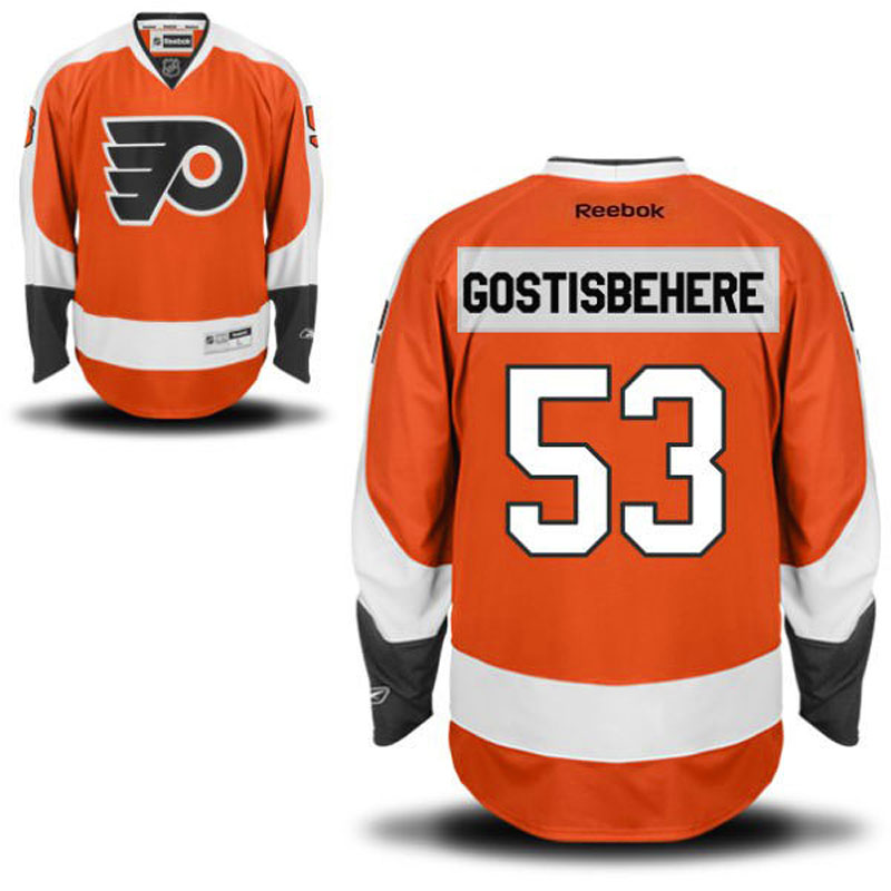 Shayne Gostisbehere Philadelphia Flyers #53 Alternate Ice Hockey Jersey