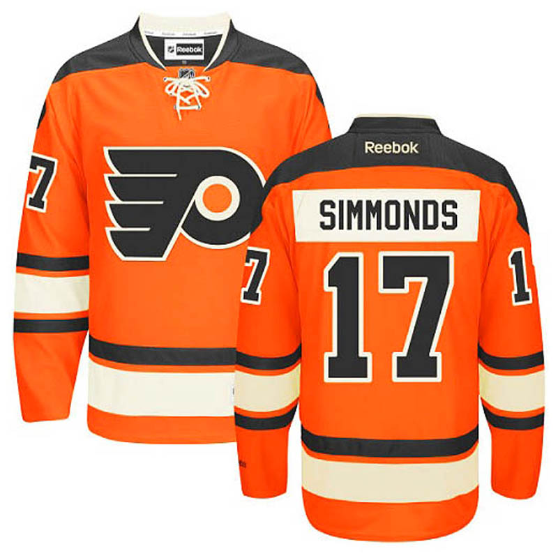 Wayne Simmonds Philadelphia Flyers #17 New Third Ice Hockey Jersey