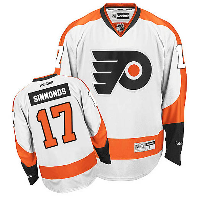 Wayne Simmonds Philadelphia Flyers #17 Away Ice Hockey Jersey