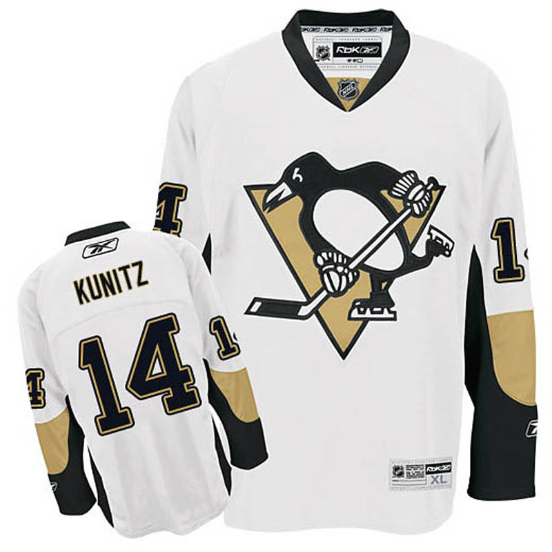 Chris Kunitz Pittsburgh Penguins #14 Away Ice Hockey Jersey