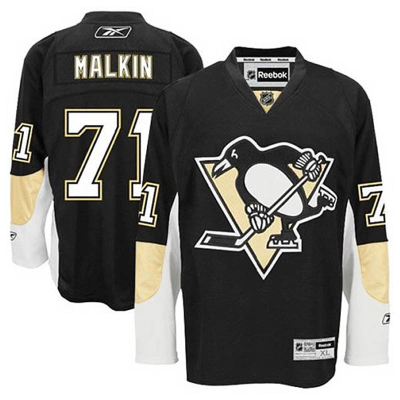 Evgeni Malkin Pittsburgh Penguins #71 Home Ice Hockey Jersey