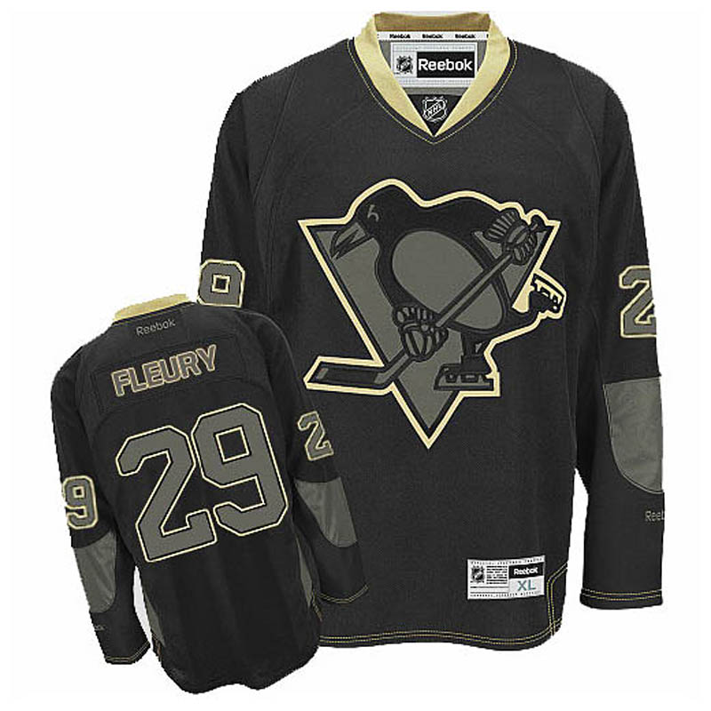 Marc-Andre Fleury Pittsburgh Penguins #29 Ice Hockey Jersey