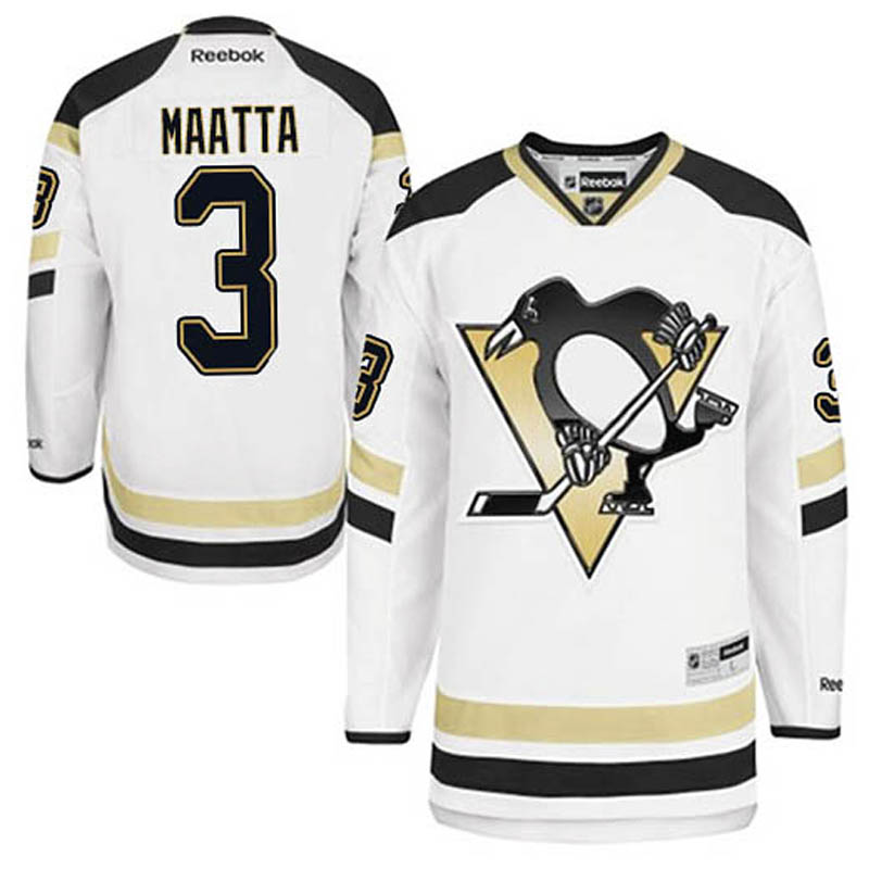 Olli Maatta Pittsburgh Penguins #3 2014 Stadium Series Ice Hockey Jersey