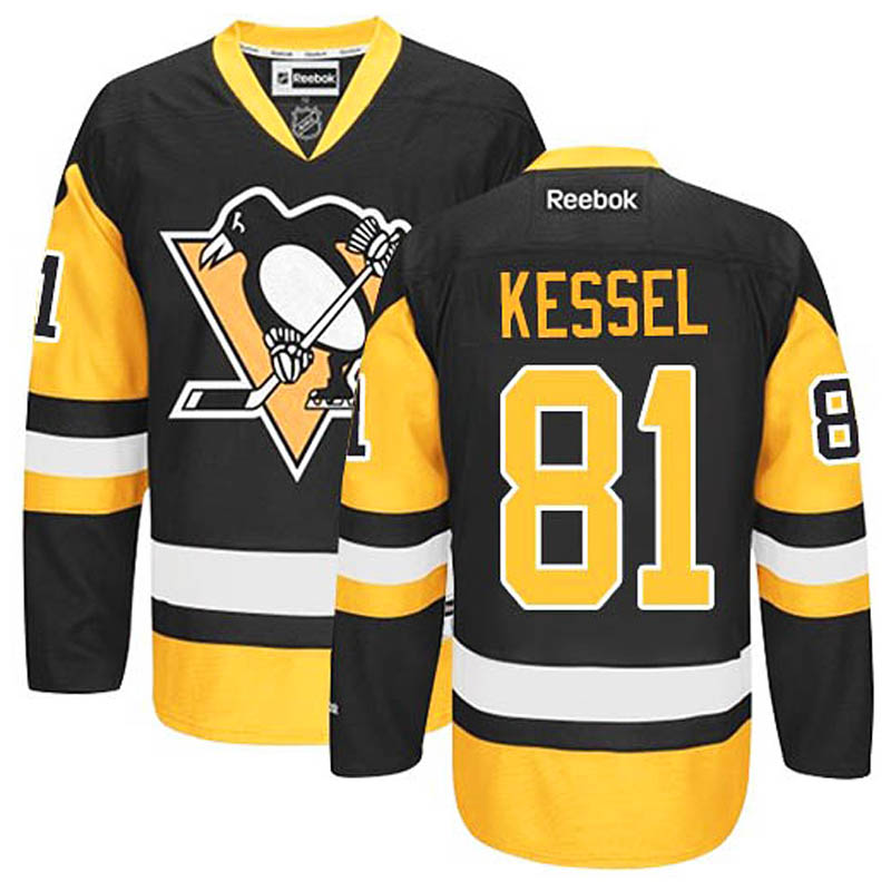 Phil Kessel Pittsburgh Penguins #81 Third Ice Hockey Jersey