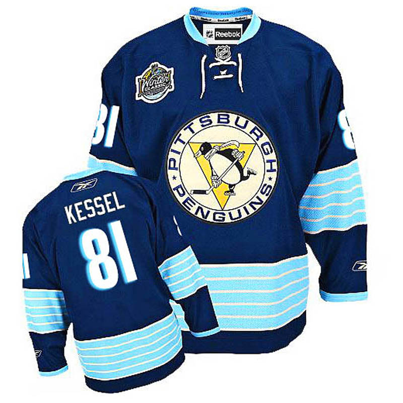 Phil Kessel Pittsburgh Penguins #81 New Third Vintage Ice Hockey Jersey