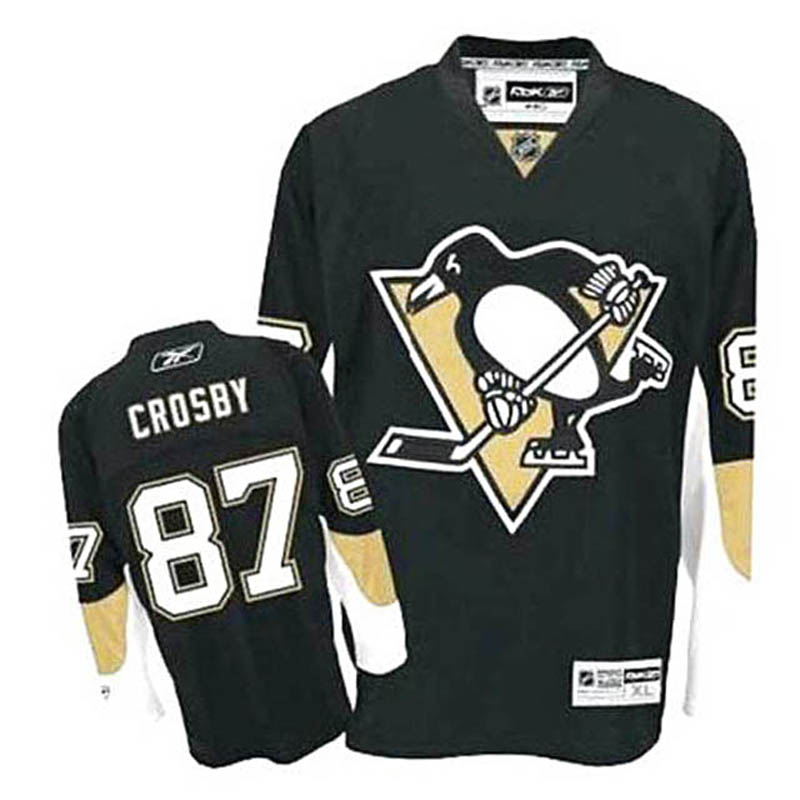 Sidney Crosby Pittsburgh Penguins #87 Home Ice Hockey Jersey