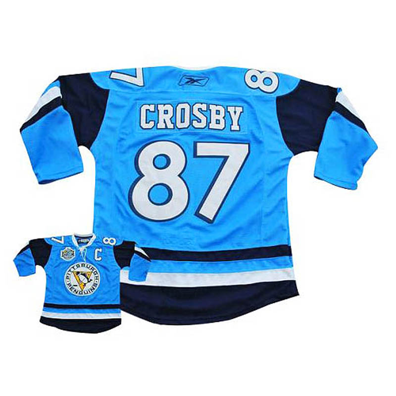 Sidney Crosby Pittsburgh Penguins #87 Vintage Winter Classic Ice Hockey Jersey