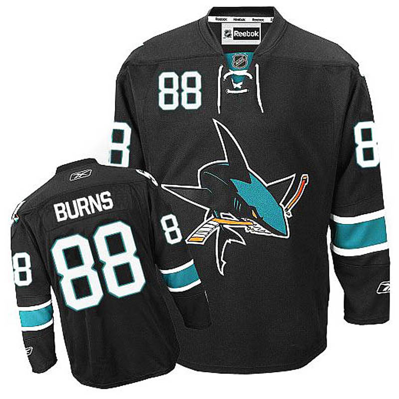 Brent Burns San Jose Sharks #88 Third Ice Hockey Jersey