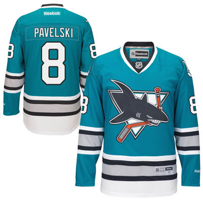 Joe Pavelski #8 Ice Hockey Jersey