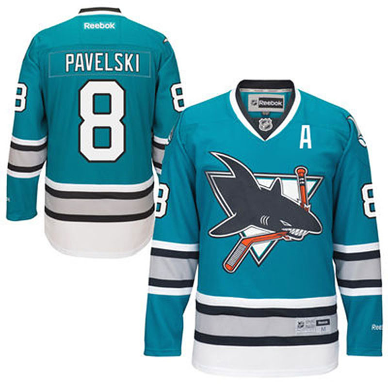 Joe Pavelski #8 Ice Hockey Jersey