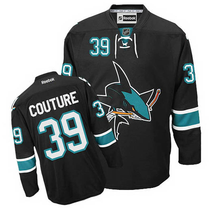 Logan Couture San Jose Sharks #39 Third Ice Hockey Jersey