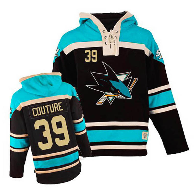 Logan Couture San Jose Sharks #39 Ice Hockey Sawyer Hooded Sweatshirt