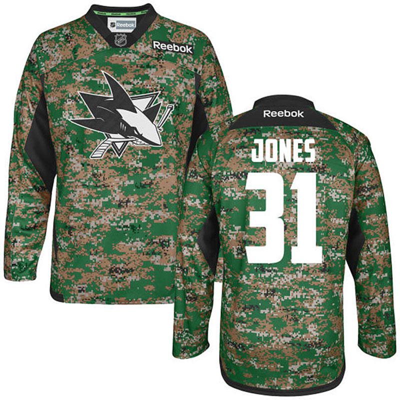 Martin Jones San Jose Sharks #31 Ice Hockey Jersey