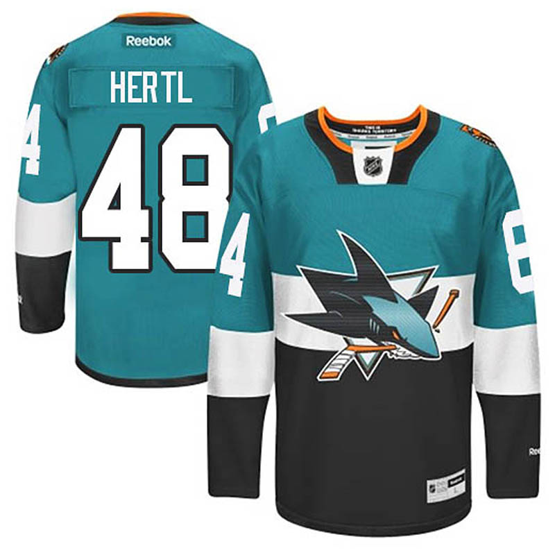 Tomas Hertl San Jose Sharks #48 2015 Stadium Series Ice Hockey Jersey