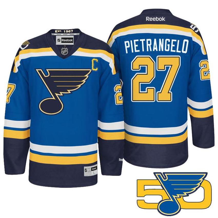 Blues Alex Pietrangelo Blue Premier Jersey