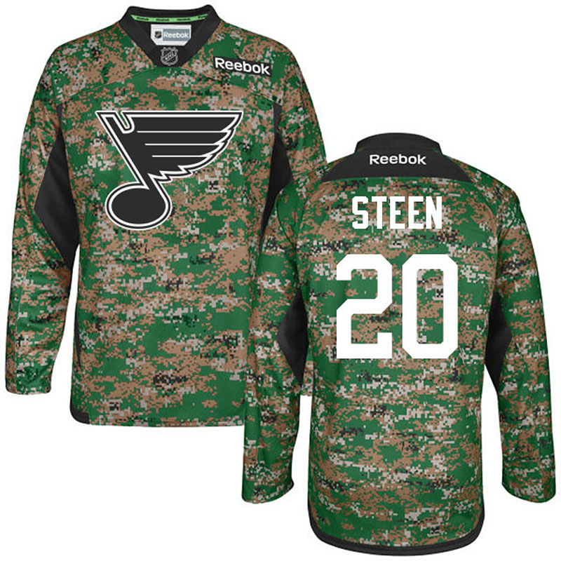 Alexander Steen St. Louis Blues #20 Ice Hockey Jersey