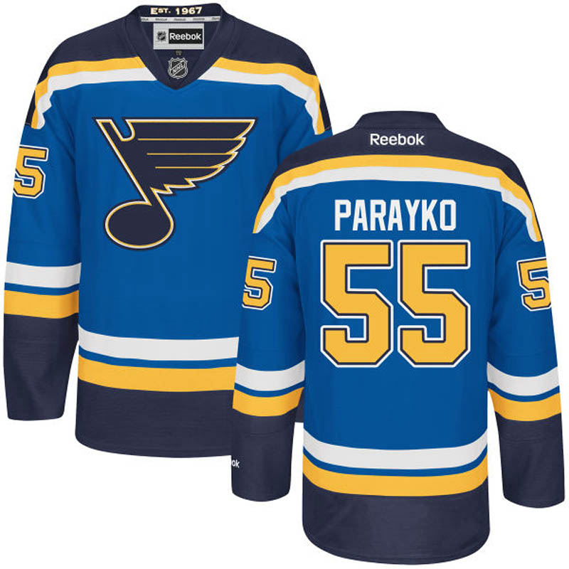 Colton Parayko St. Louis Blues #55 Ice Hockey Jersey